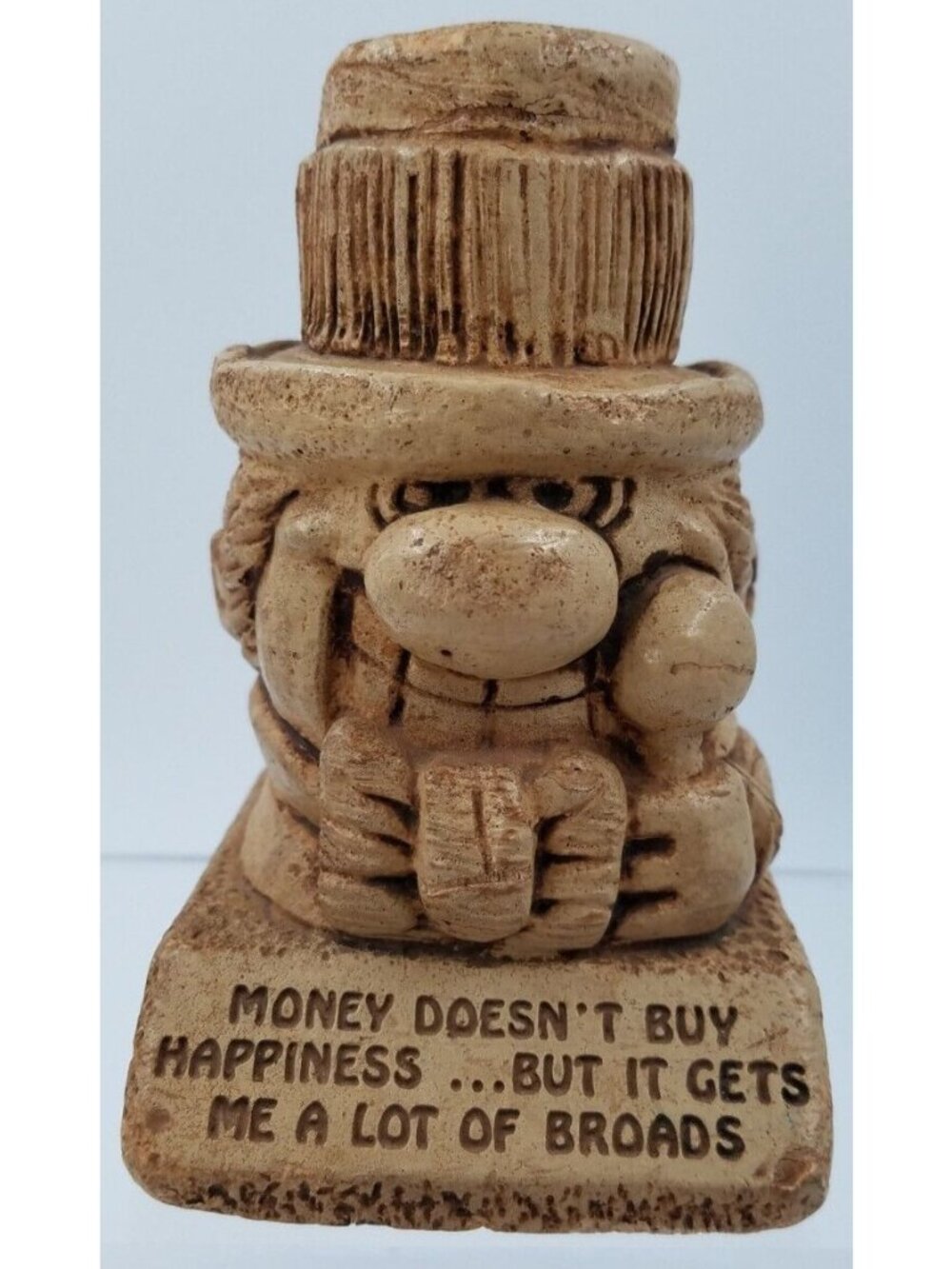 1976 Paula Figurine "Money Doesn't Buy Happiness But It Gets Me Lots Of Broads"